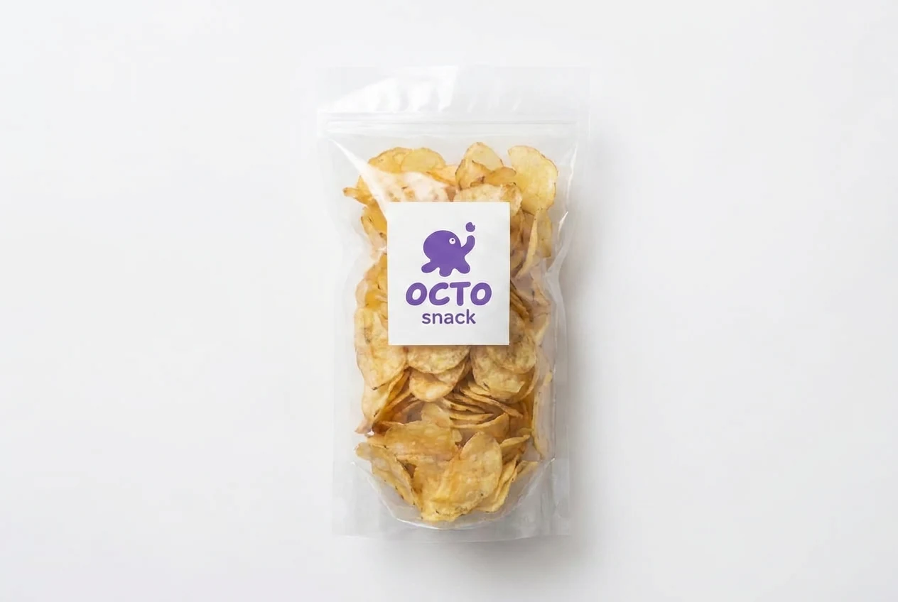 果蔬脆品牌应用示意